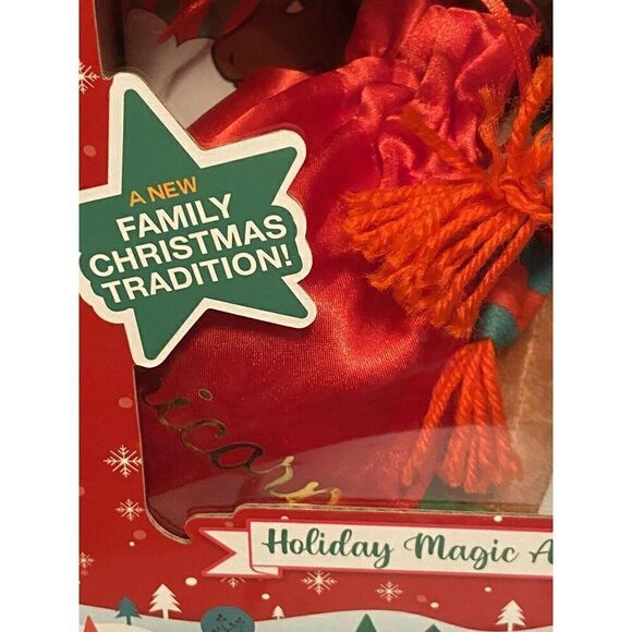 Afro Unicorn Holiday Plush Set – Stuffed Unicorn Toy Christmas 4-Piece Gift Set - Picture 11 of 16